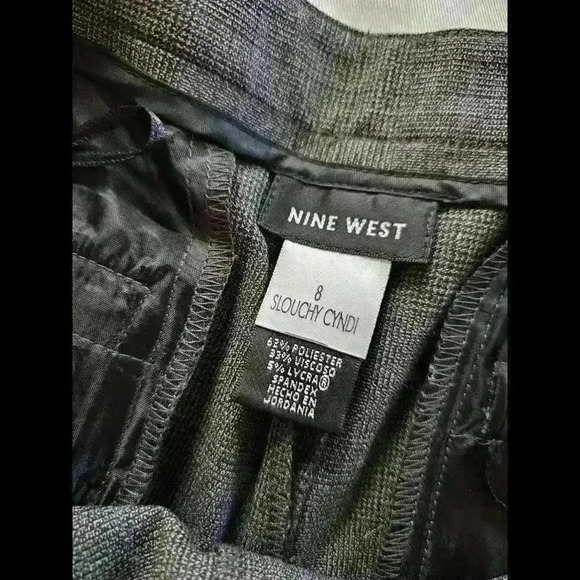 Nine West 8R Slouchy slacks- New With Tags - Picture 5 of 8